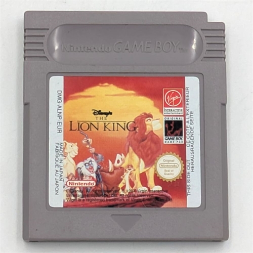 The Lion King - Cartridge - (EUR) - Gameboy Original (B Grade) (Genbrug)